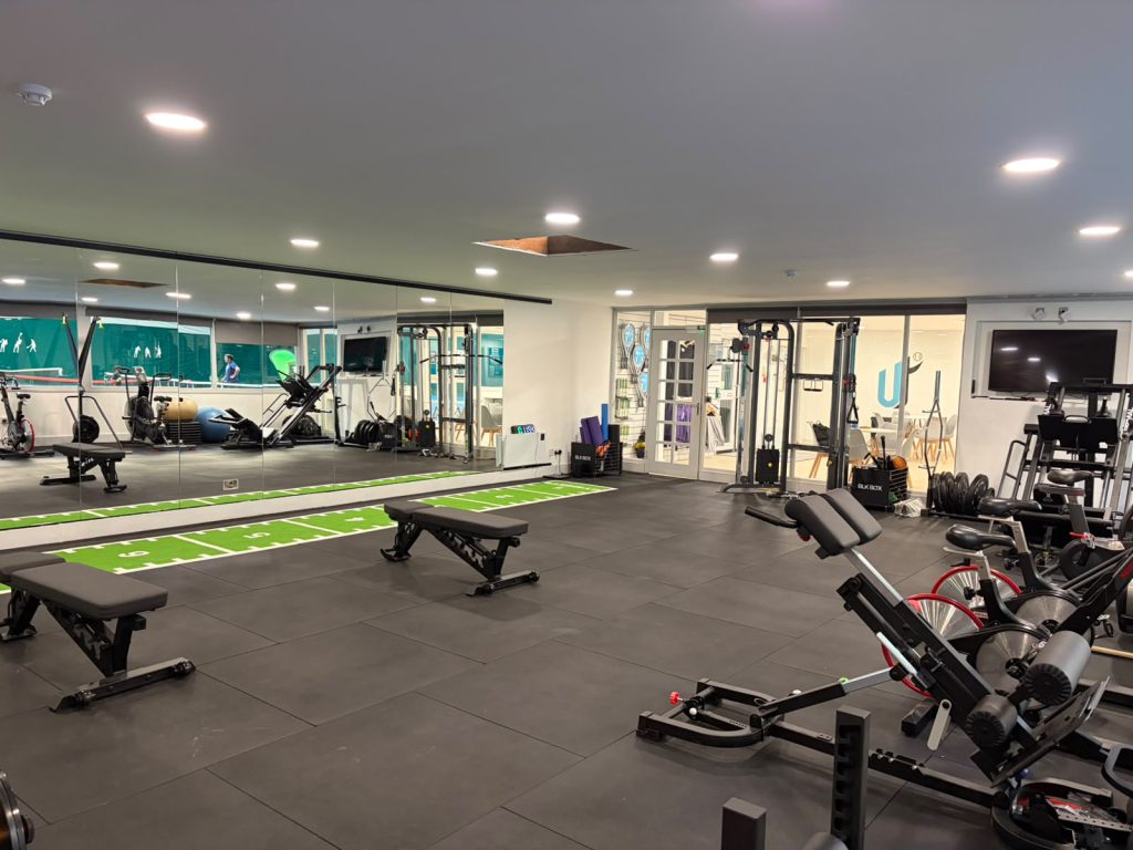 The functional gym at The Hill Racquets Club